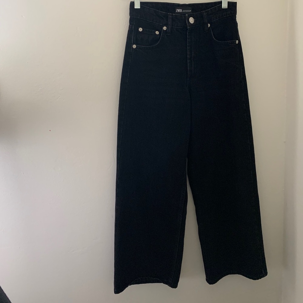 Zara culotte jeans
